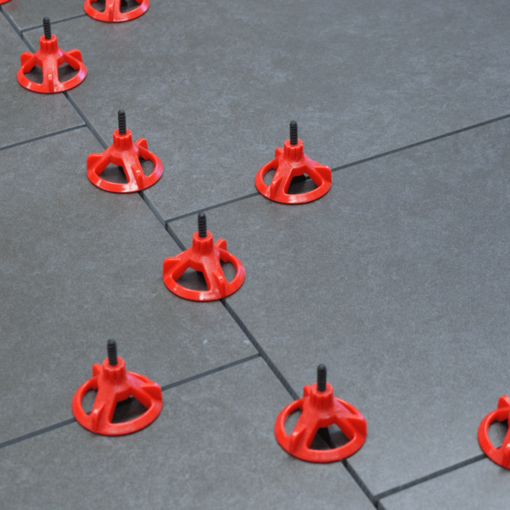 Tile levling spinner